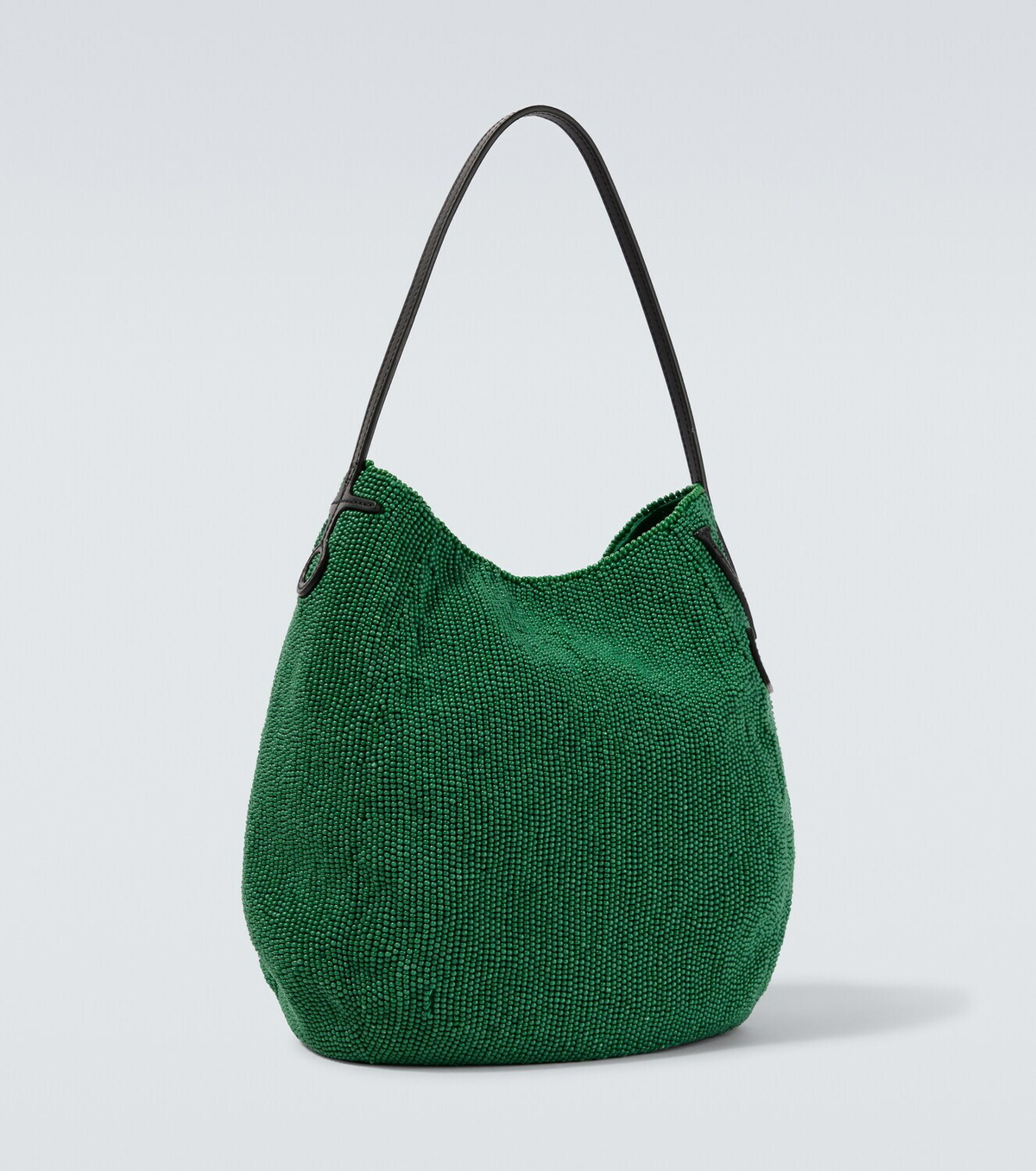 JW Anderson Bulb Small beaded bucket bag