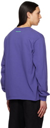 thisisneverthat Purple Printed Long Sleeve T-Shirt