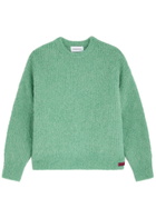 16 Arlington Sephia Alpaca-blend Jumper Green