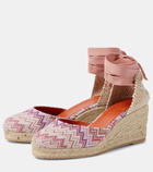 Missoni Eva 60 wedge sandals