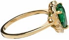 Numbering SSENSE Exclusive Gold Heart Ring