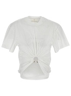 Rabanne Cotton Cropped T Shirt