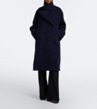 Chloé Double breasted wool-blend coat