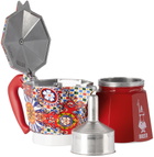 Dolce & Gabbana Red Bialetti Edition Carretto Large Moka Express Coffee Maker