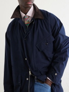 Drake's - Ripstop Cotton Jacket - Blue