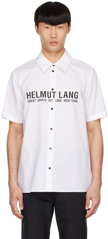 Photo: Helmut Lang White Cotton Shirt