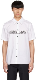 Helmut Lang White Cotton Shirt