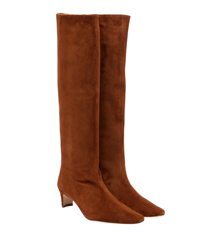 Photo: Staud Wally suede knee-high boots