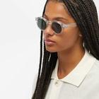 Moscot Women's Grunya Sunglasses in Crystal/G-15