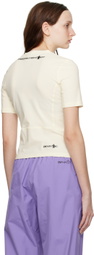 Moncler Grenoble Off-White Crewneck T-Shirt