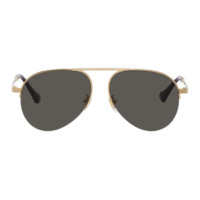 Photo: Gucci Gold GG0742S Sunglasses