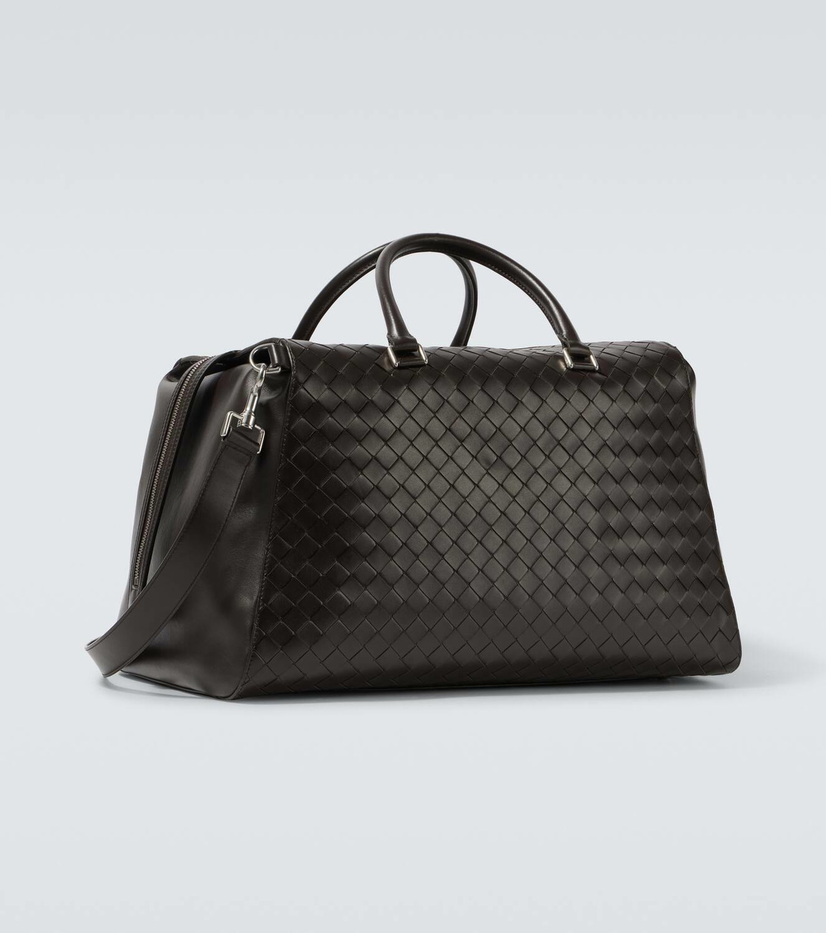 Bottega Veneta Intrecciato leather duffel bag