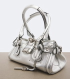 Chloé Paddington Small metallic leather shoulder bag