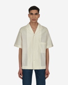 Cotton Linen Poplin Bowling Shirt