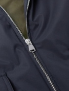 Valstar - Stretch-Jersey Trimmed Padded Shell Gilet - Blue