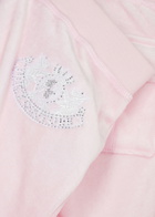 Juicy Couture Heritage Logo Velour Sweatpants Light Pink