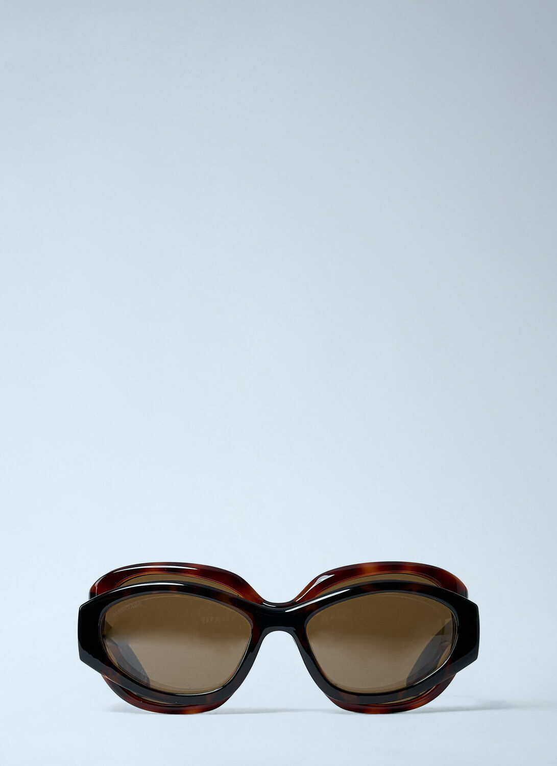 Balenciaga Superbusy Round Sunglasses