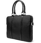 WANT LES ESSENTIELS - Haneda Leather-Trimmed Nylon Briefcase - Black
