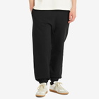Jil Sander+ Men's Ribbed Waistband Sweat Pants in Black