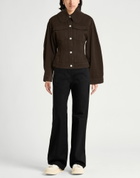 By Malene Birger Womens Denim outerwear Dark in Brown