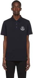 Moncler Navy Cotton Polo