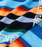 Versace Home Striped cotton terry towel