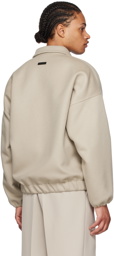 Fear of God Taupe Spread Collar Jacket