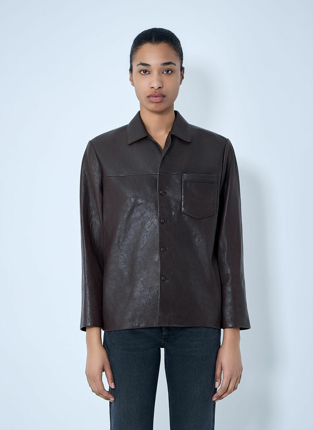 Saint Laurent Leather Jacket