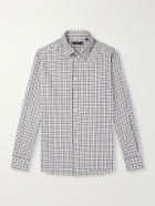 Slowear - Glanshirt Button-Down Collar Checked Cotton Shirt - Gray