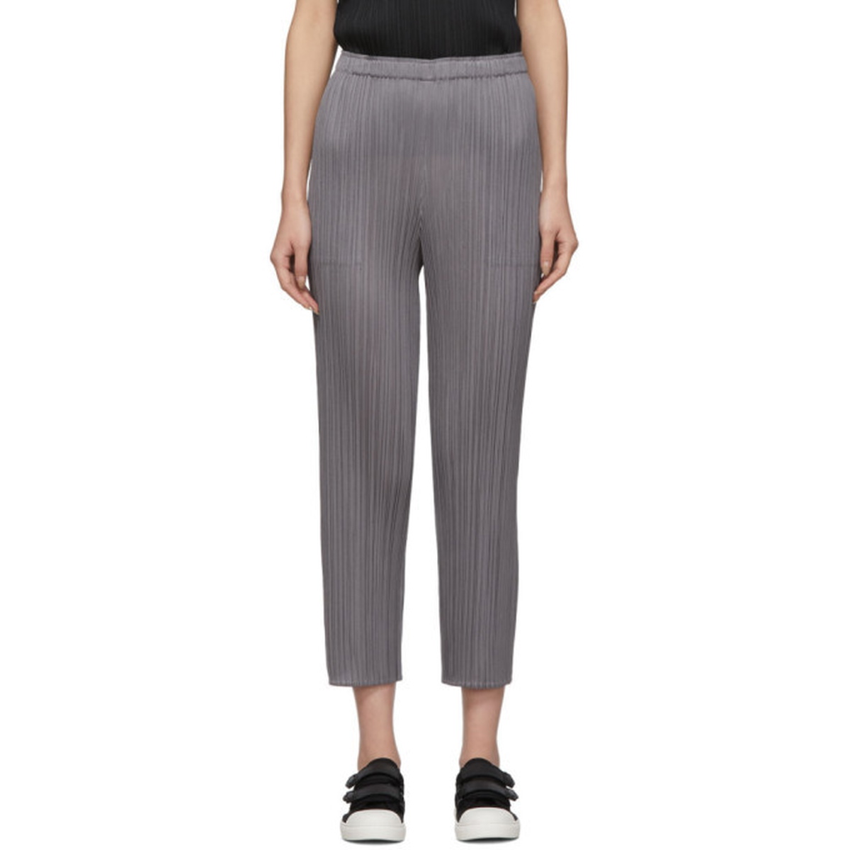 Homme Plissé Issey Miyake Pleated Tapered Trousers  Farfetch