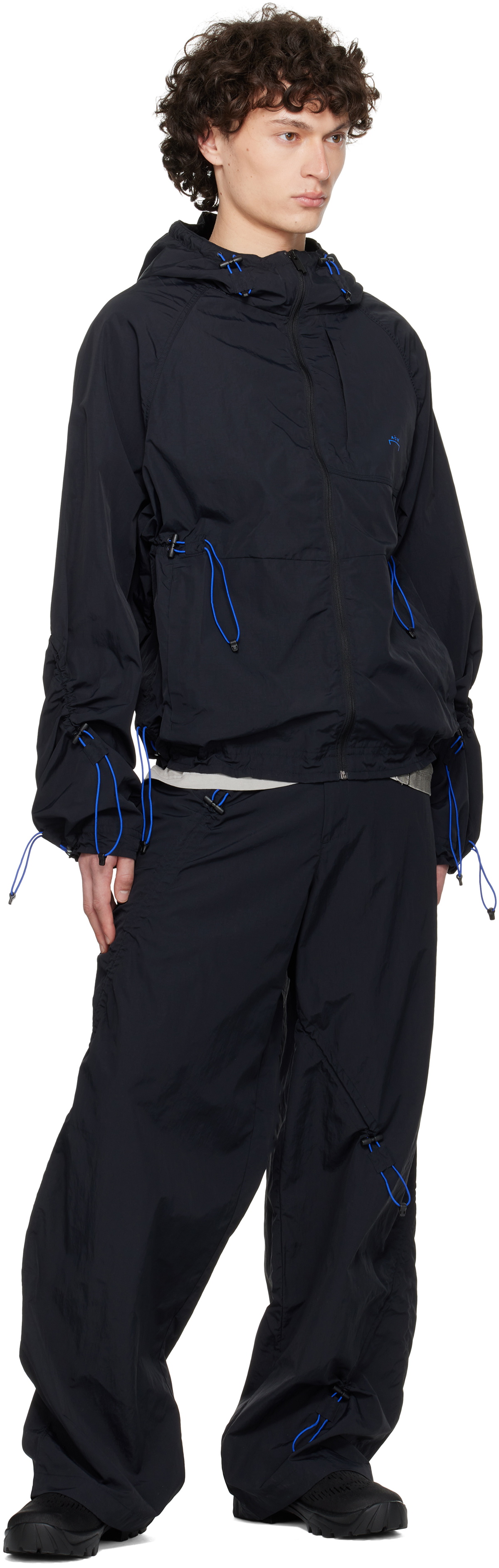 A-COLD-WALL* Black Balfron Windbreaker Jacket