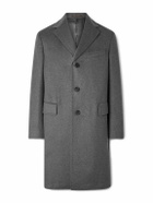 Incotex - Incotex Montedoro Brushed Wool-Blend Coat - Gray
