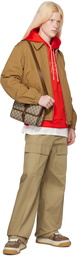 Gucci Brown Cargo Pocket Trousers