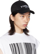 VTMNTS Black 'VTMNTS Paris' Logo Cap