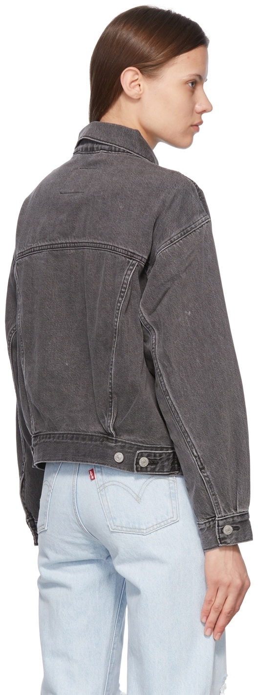 Levi's Black 90's Trucker Denim Jacket