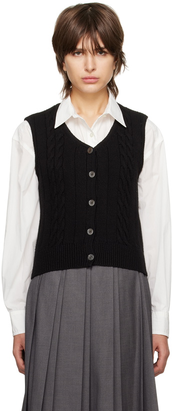 Photo: Dunst Black Buttoned Vest