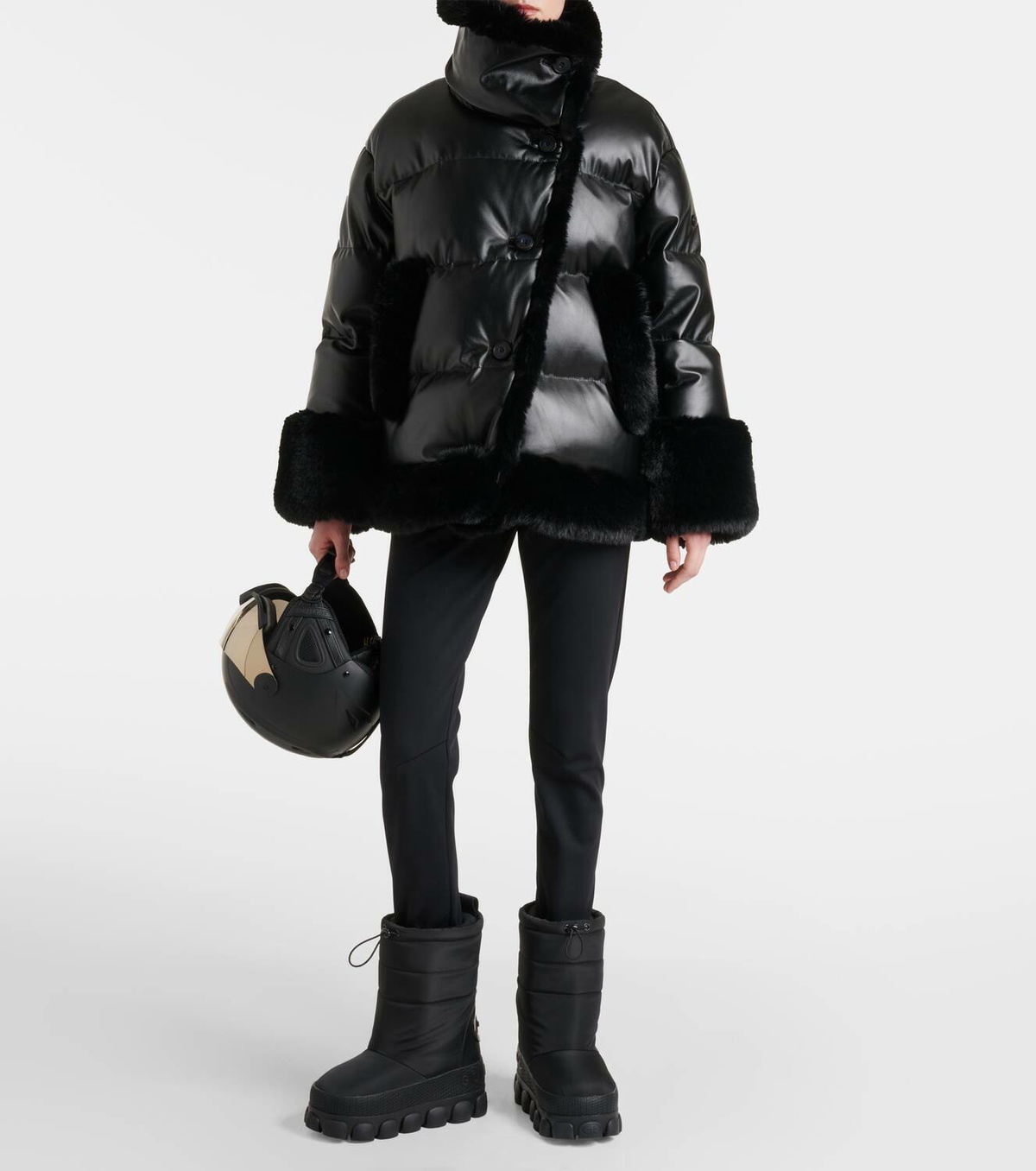 Goldbergh Solange faux fur-trimmed down jacket