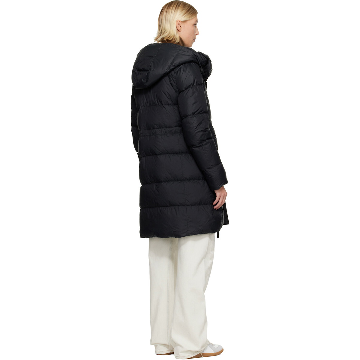 Canada Goose Black 'Tonal Label' Montgomery Down Coat