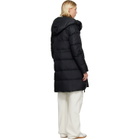 Canada Goose Black 'Tonal Label' Montgomery Down Coat
