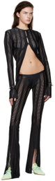 FAL-ASH Black Polyester Leggings