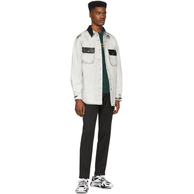 Alexander Wang Green Gold Logo T-Shirt Alexander Wang