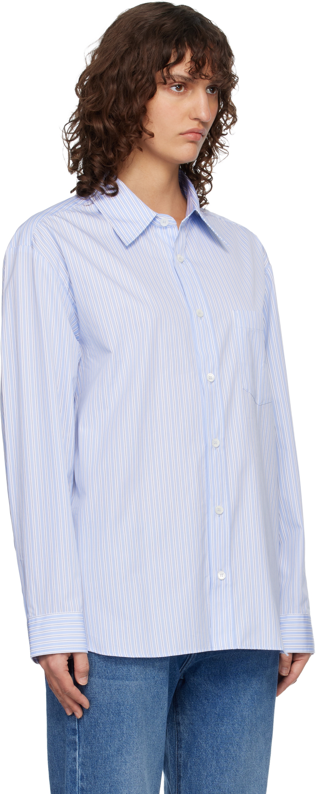 A.P.C. Blue Malaury Shirt