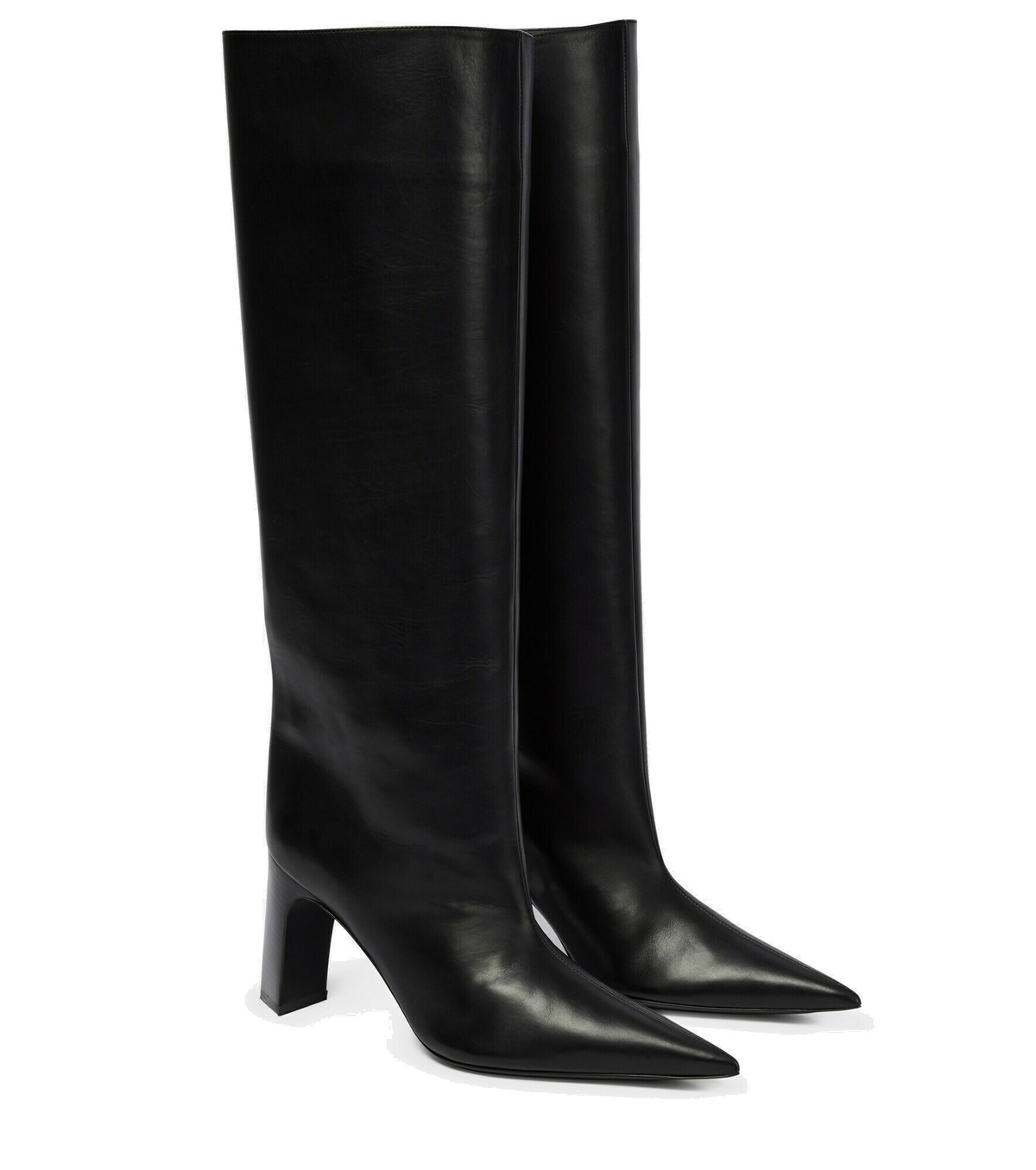 Balenciaga - Blade leather knee-high boots Balenciaga