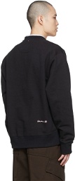 OAMC Black Cotton Sweatshirt