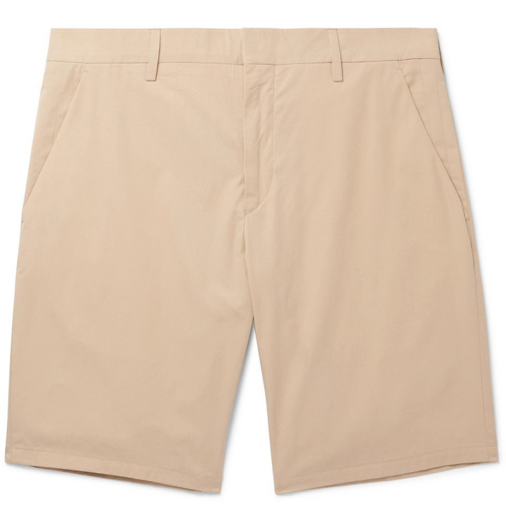 Photo: Paul Smith - Slim-Fit Cotton Shorts - Men - Beige