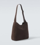 Saint Laurent Le 5 à 7 Maxi suede shoulder bag