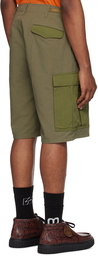 nanamica Khaki Wide Shorts