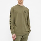 Paperboy Men's Long Sleeve T-Shirt in Dusty Olive