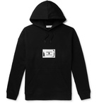 Givenchy - Appliquéd Loopback Cotton-Jersey Hoodie - Black