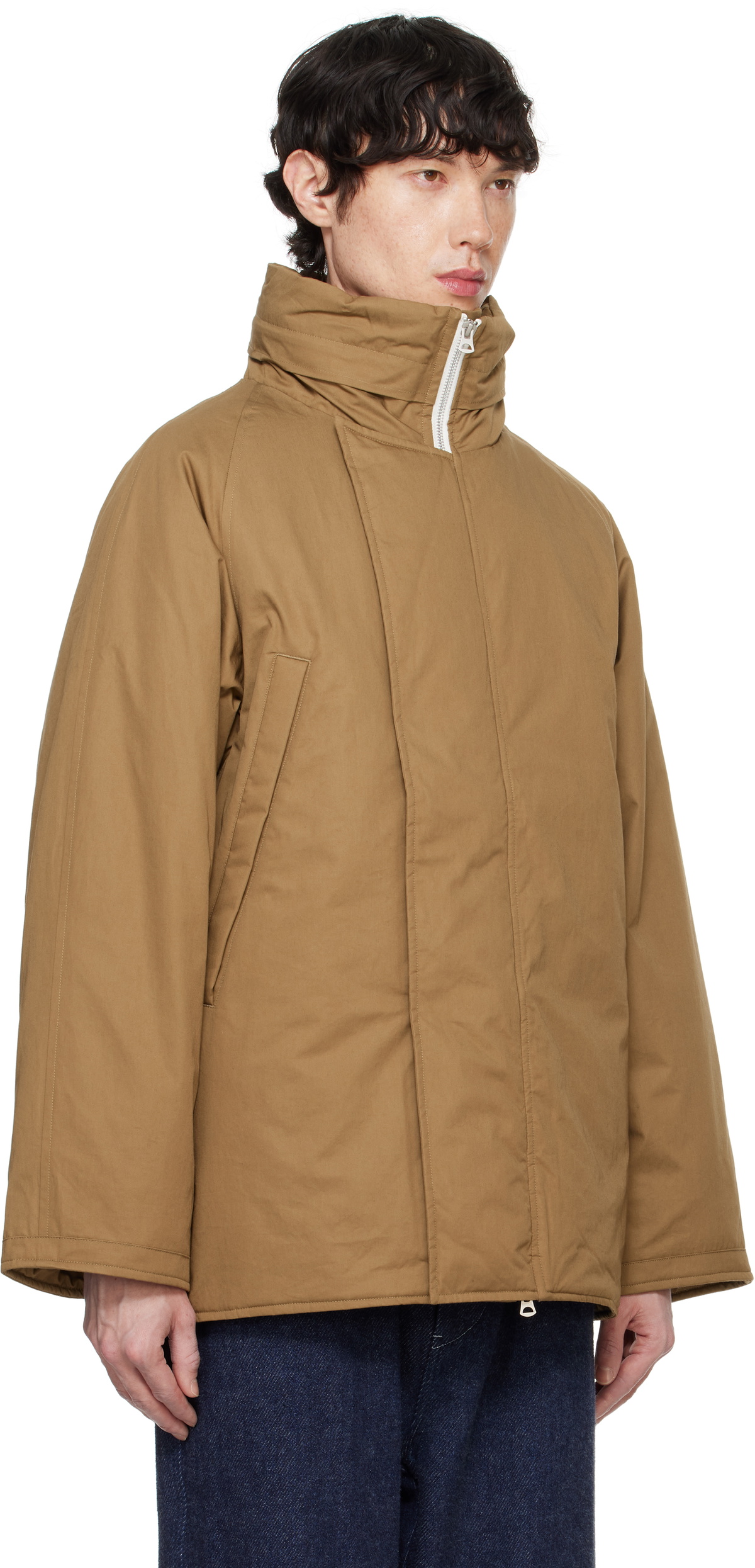 nanamica Tan Upper Deck Insulation Jacket Nanamica